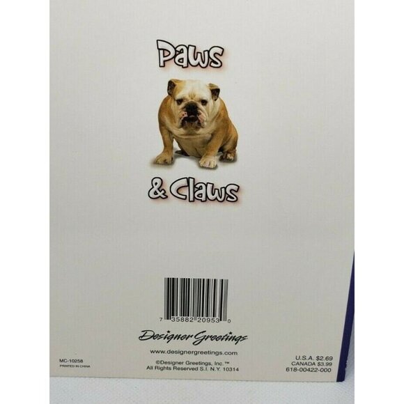 Paws And Claws Designer Greetings Always Here To Lend An Ear Greeting Card - Picture 5 of 10